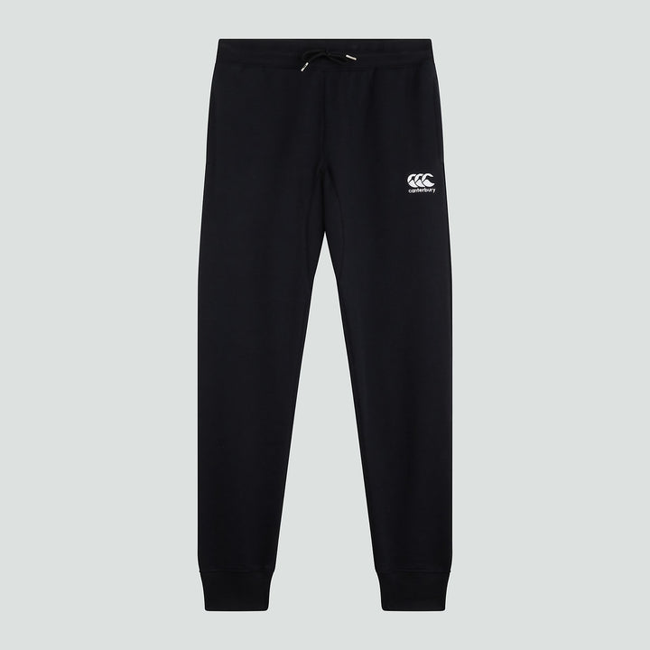 Mens Tapered Cuffed Pant (Black)