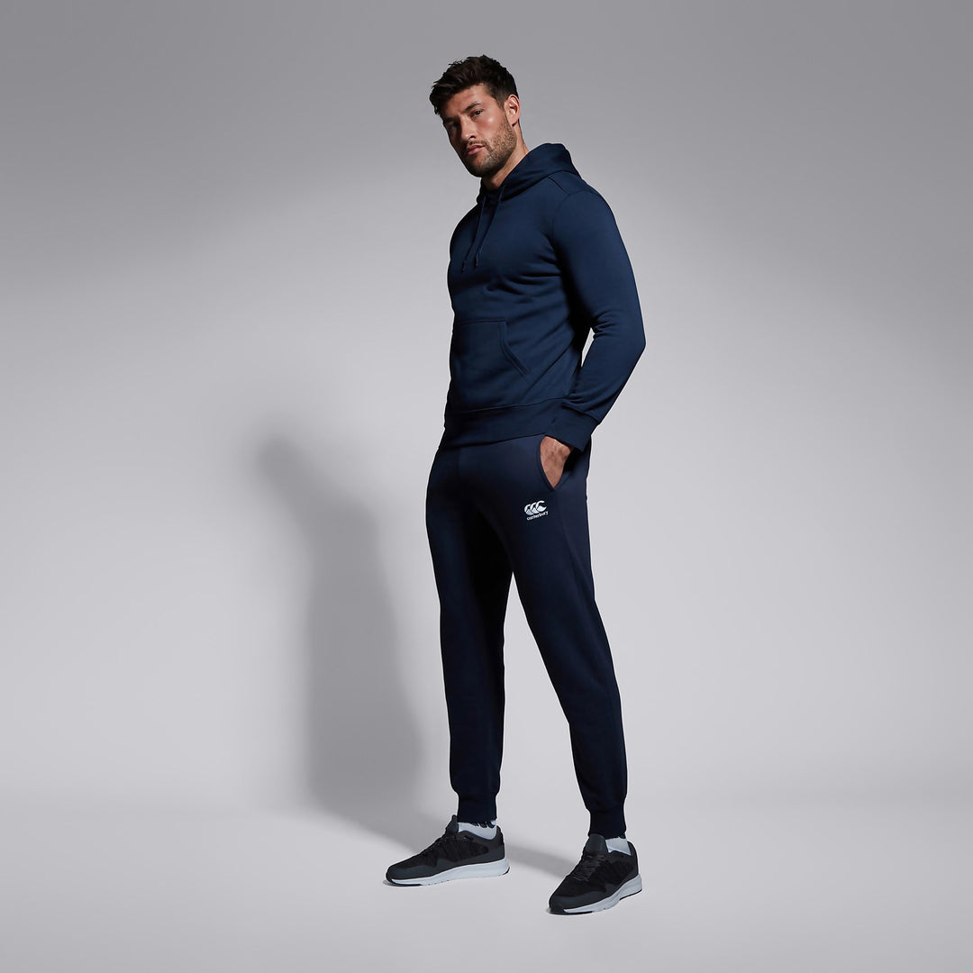 Mens Tapered Cuffed Pant (Navy)