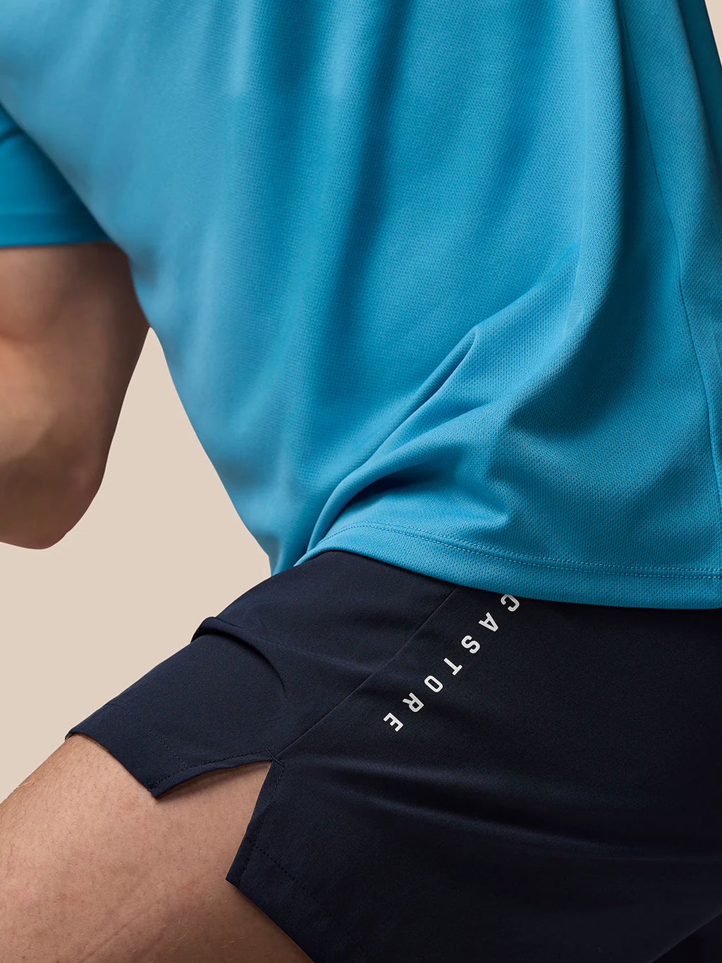 Mens AerTek Woven 6" Shorts (Navy)