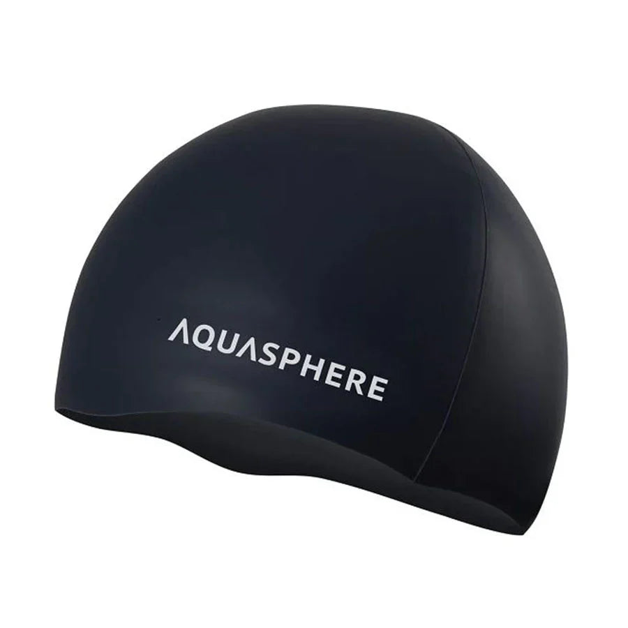 Silicone Swim Cap (Black)