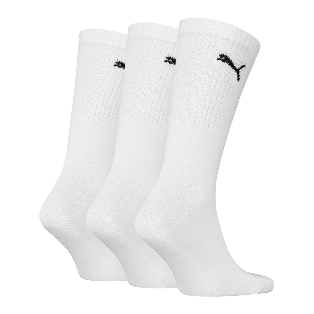 Unisex Crew Sock (White/Black)