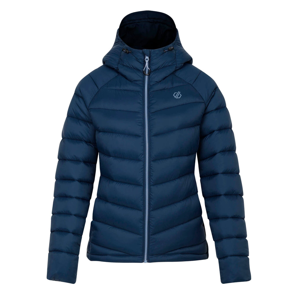 Womens Torreck Mountain Baffled Jacket (Moonlight Denim)