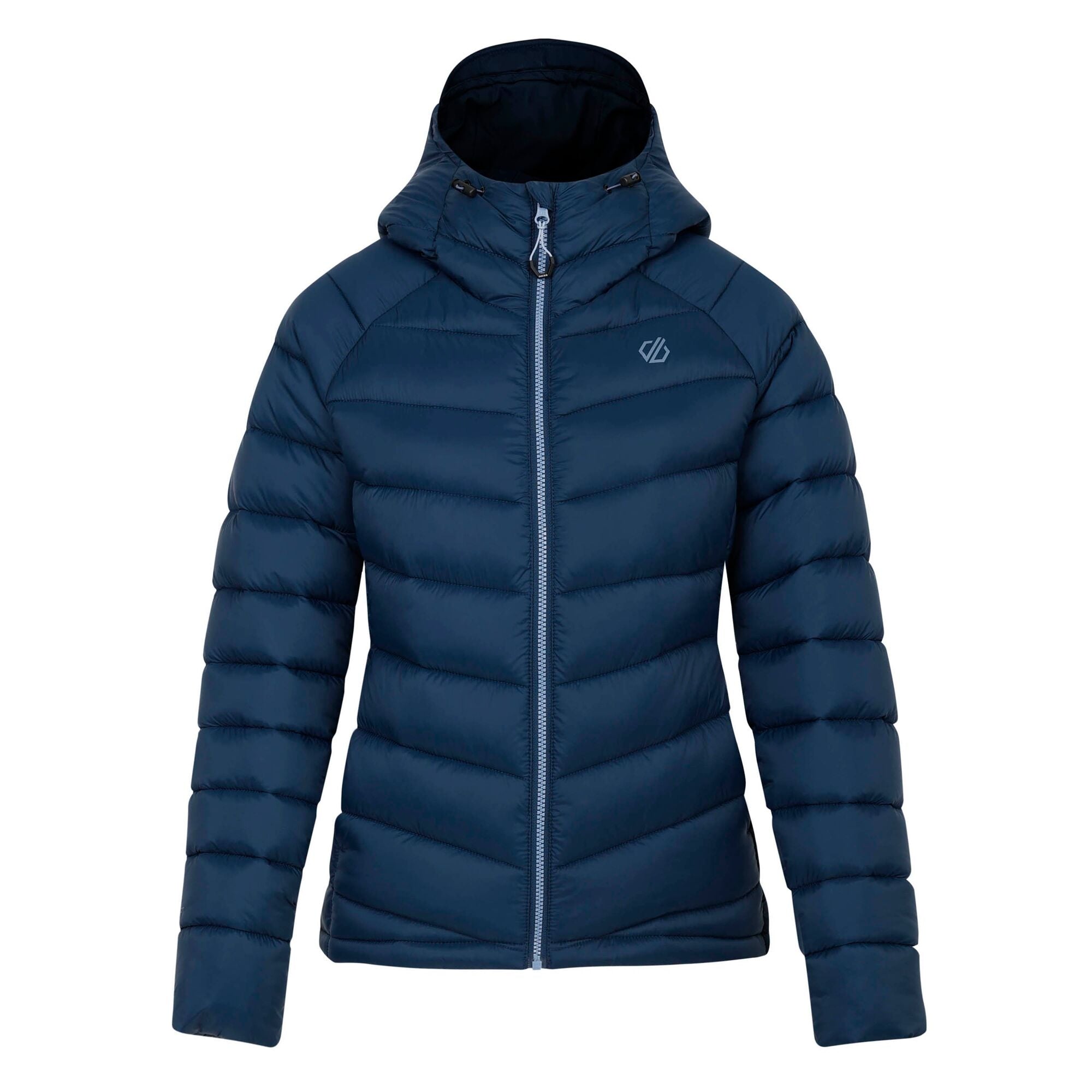 Womens Torreck Mountain Baffled Jacket (Moonlight Denim)