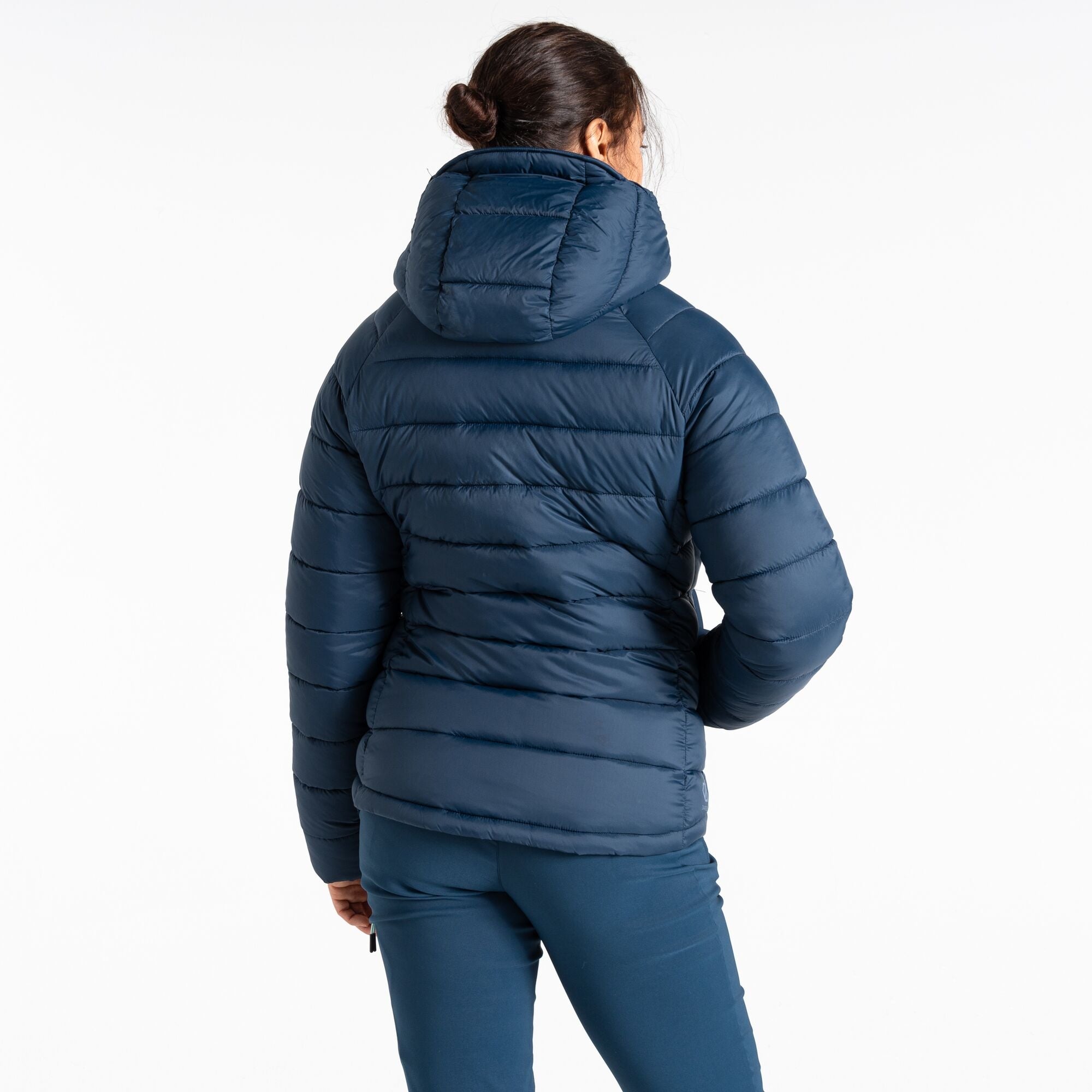 Womens Torreck Mountain Baffled Jacket (Moonlight Denim)