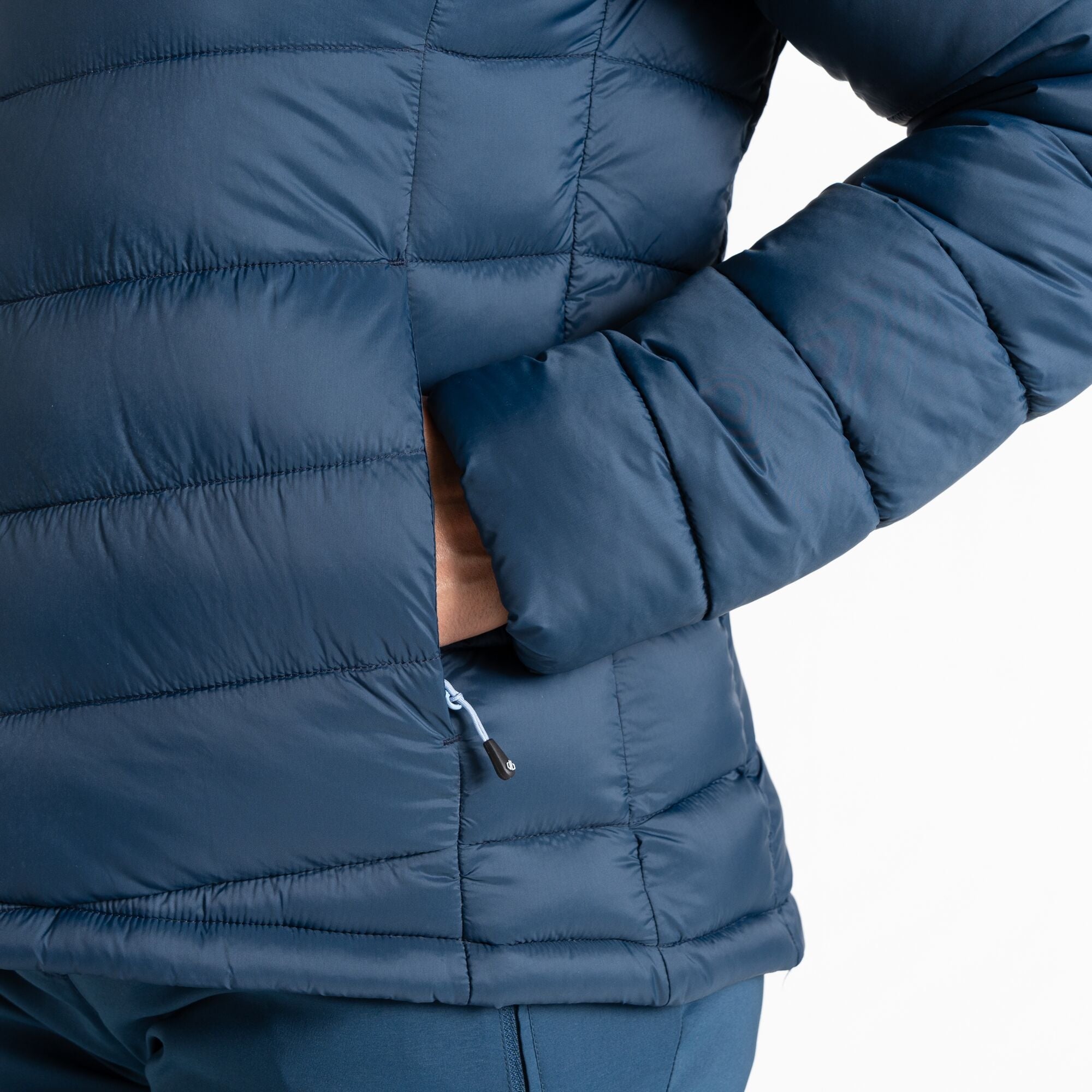Womens Torreck Mountain Baffled Jacket (Moonlight Denim)