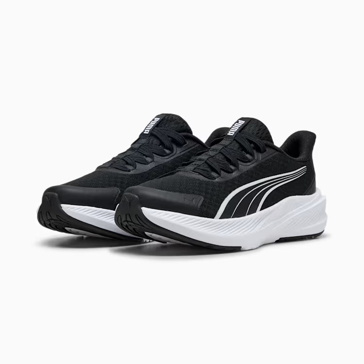 Kids Dasher Lite SLIPTECH™ Sneakers (Black/White)