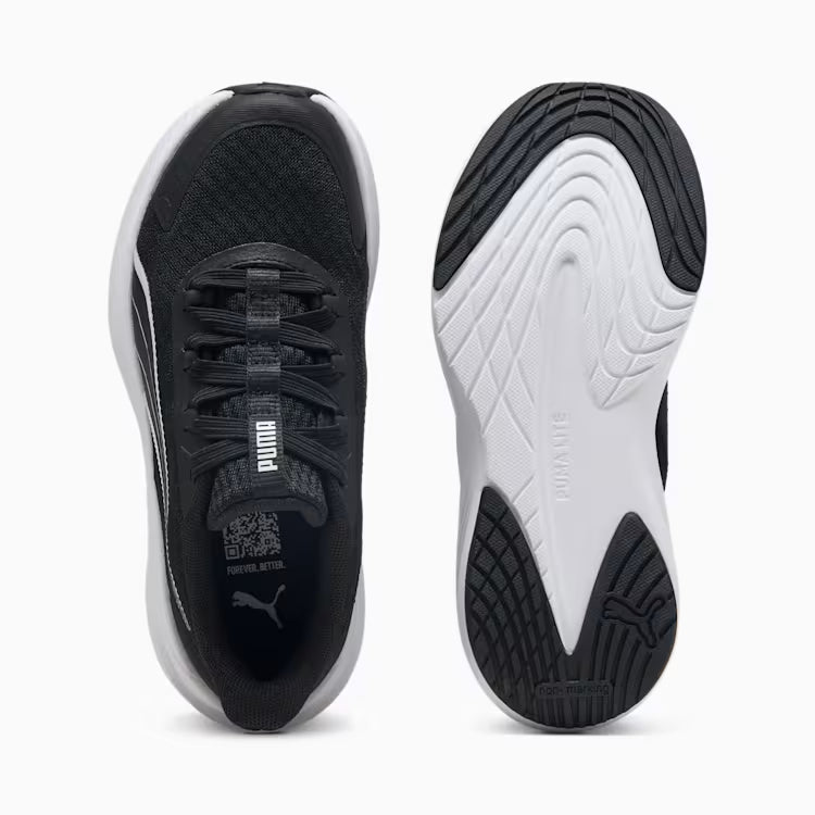 Kids Dasher Lite SLIPTECH™ Sneakers (Black/White)