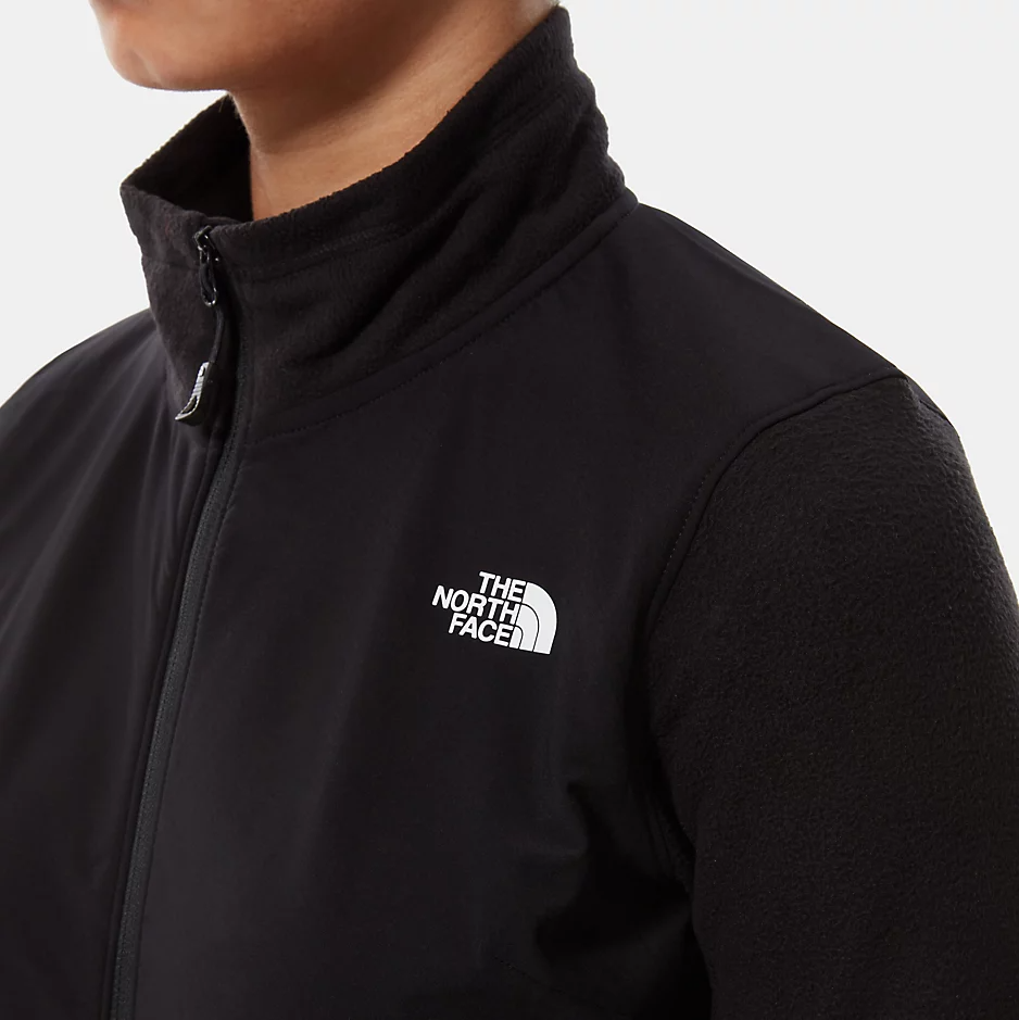 Womens Diablo 1/2 Zip Fleece (Black)