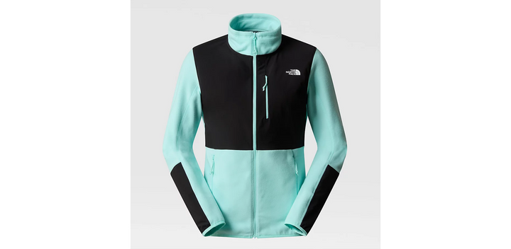 Womens Diablo Full-Zip Fleece (Powder Teal)