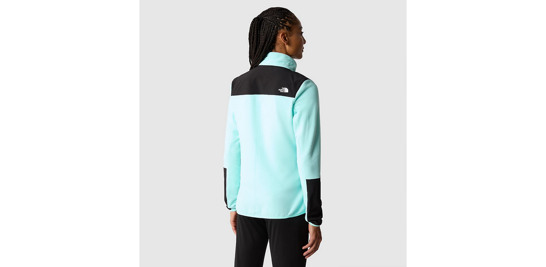 Womens Diablo Full-Zip Fleece (Powder Teal)