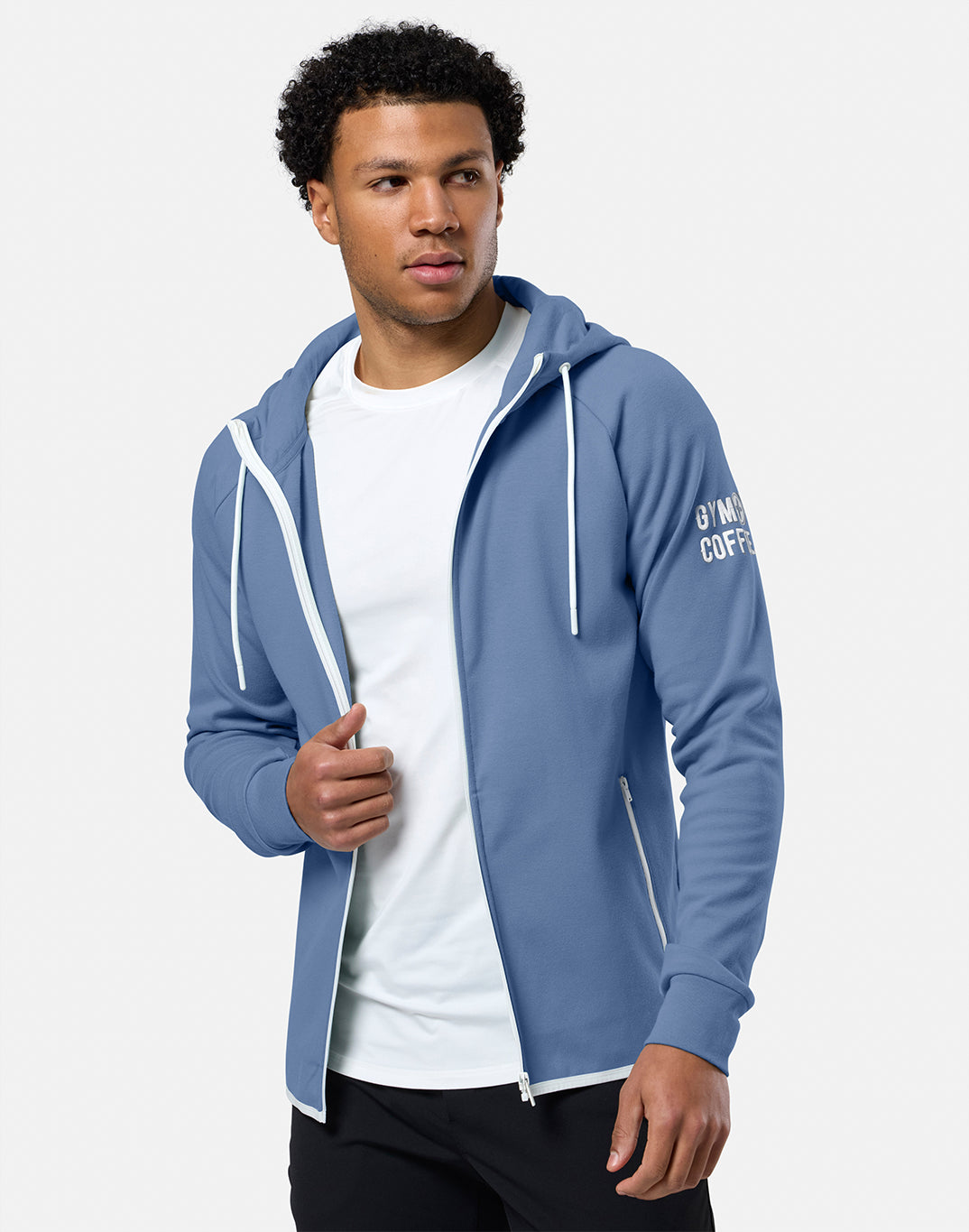 Mens Chill Zip Hoody (Oasis Blue)