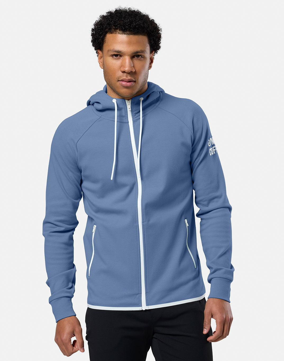 Mens Chill Zip Hoody (Oasis Blue)