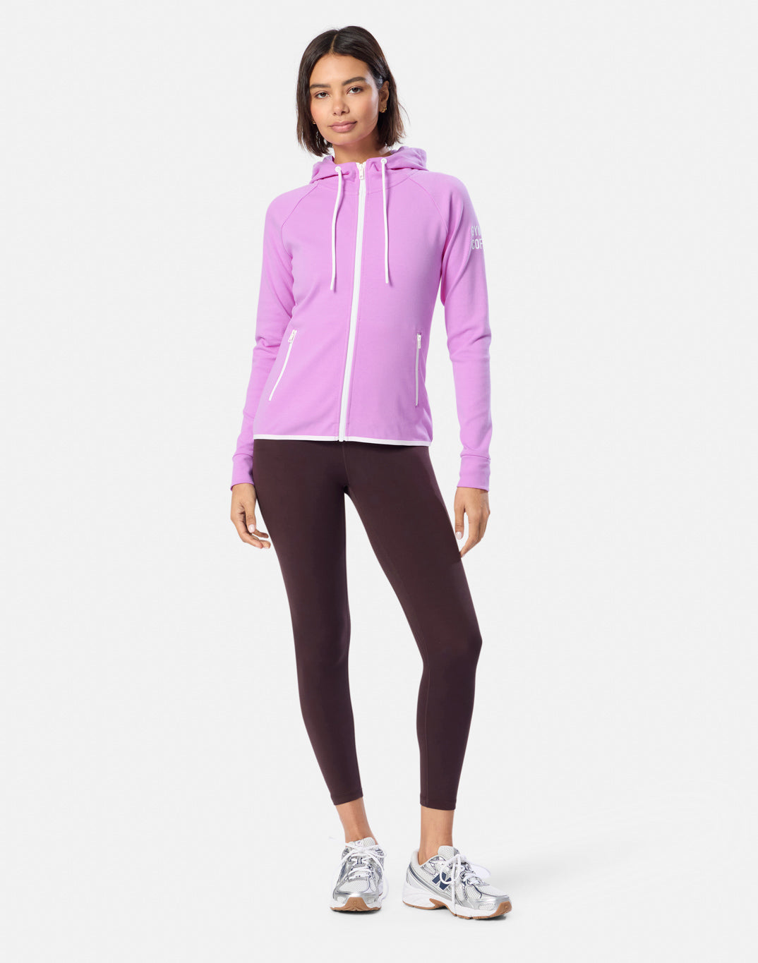 Womens Chill Zip Hoody (Neon Pink)