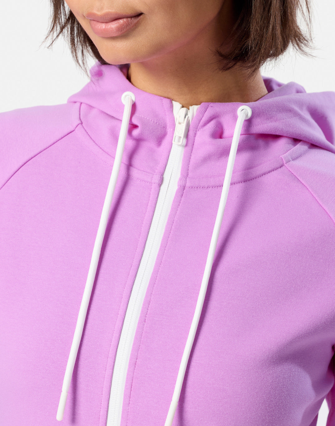 Womens Chill Zip Hoody (Neon Pink)