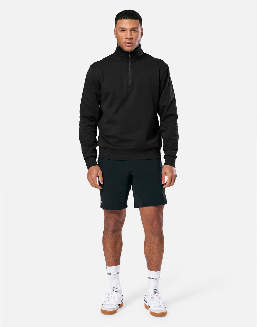Mens Clubhouse Half Zip (Black)