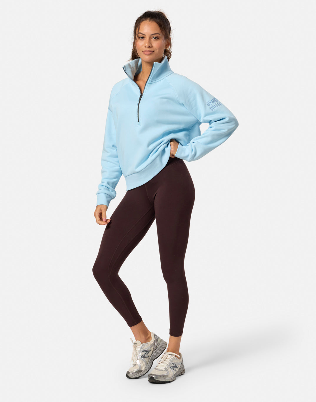 Clubhouse Quarter Zip (Baby Blue)