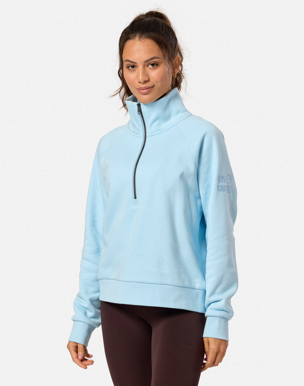 Clubhouse Quarter Zip (Baby Blue)