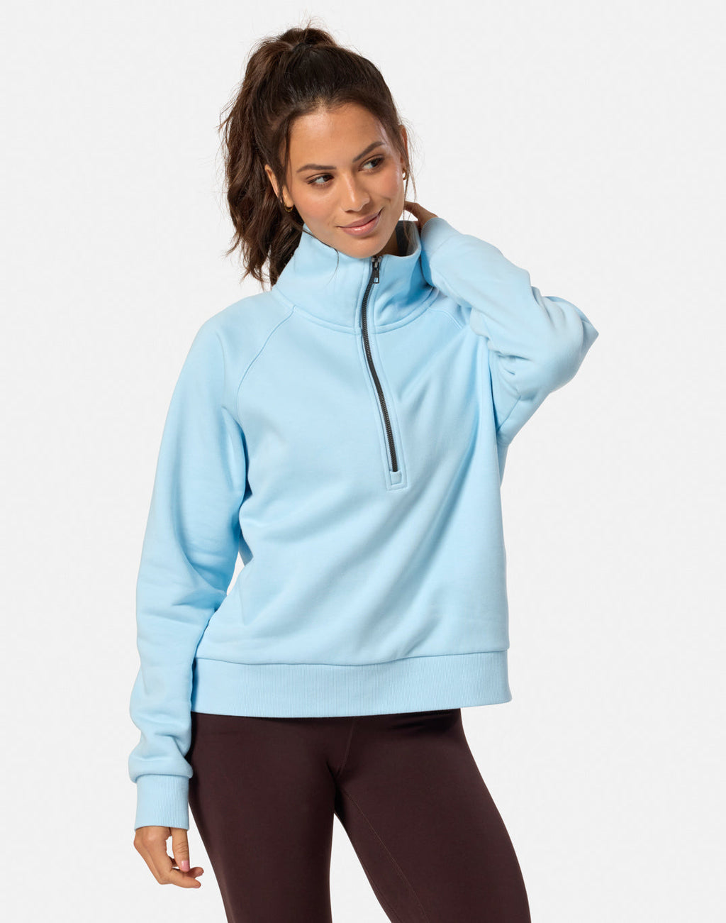 Clubhouse Quarter Zip (Baby Blue)