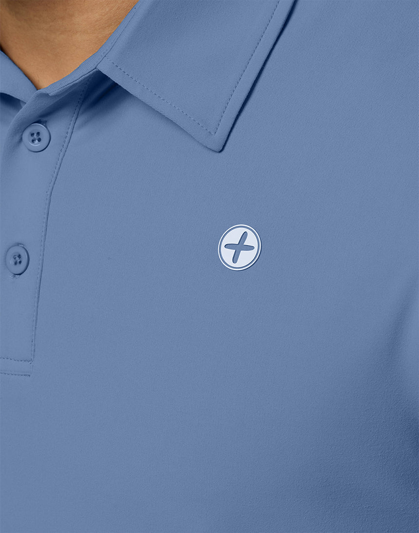 Mens Coffee Polo (Oasis Blue)