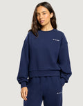Womens Daily Crewneck (Twilight Navy)