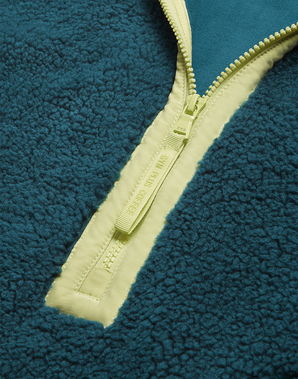 Industry Fleece Half Zip (Deep Teal)