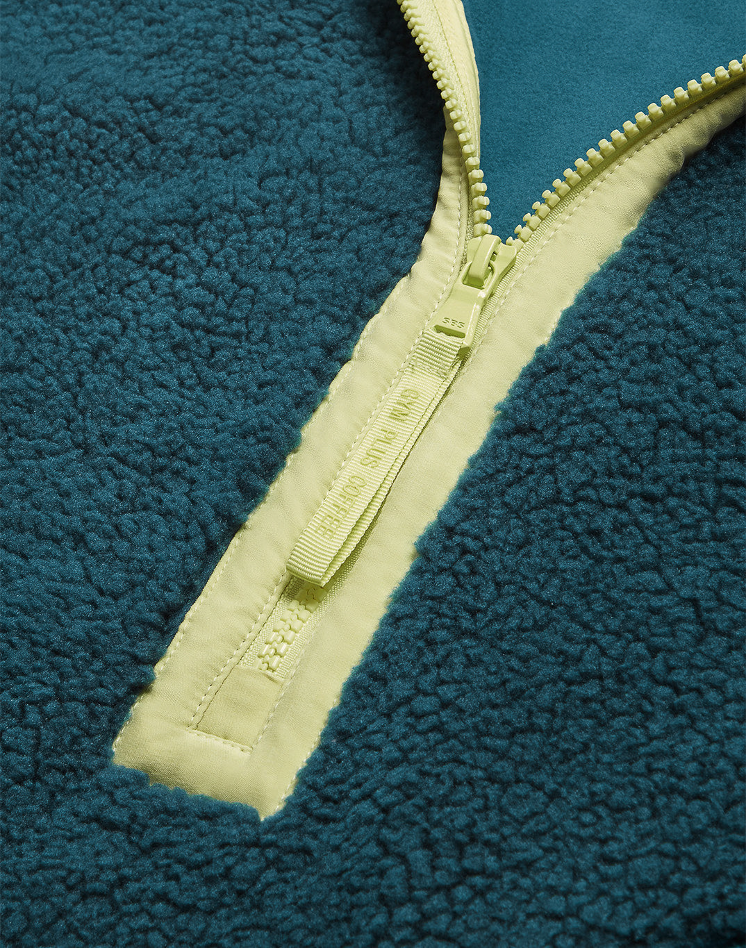 Industry Fleece Half Zip (Deep Teal)