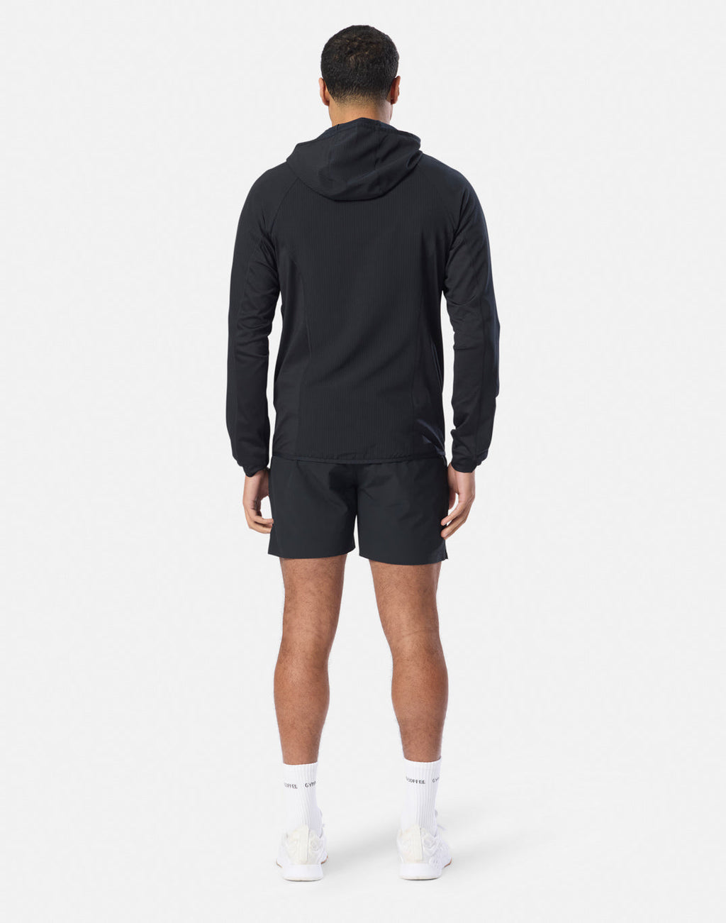 Mens GPC Train Hooded Midlayer (Black)