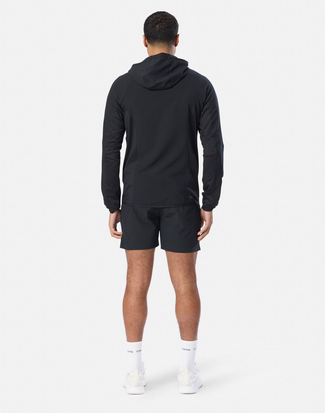 Mens GPC Train Hooded Midlayer (Black)
