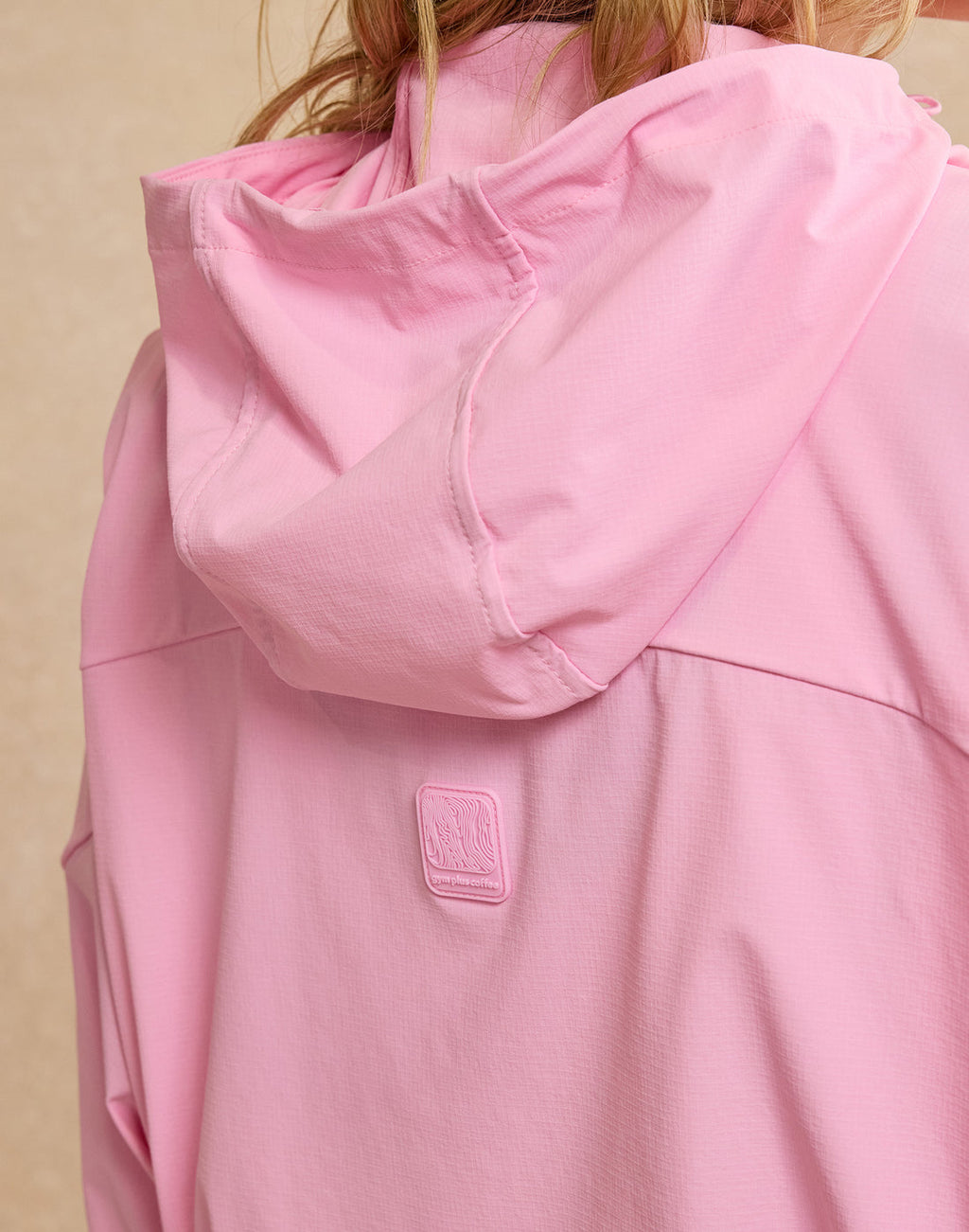 Womens KIN Hike Windbreaker (Pink Blossom)