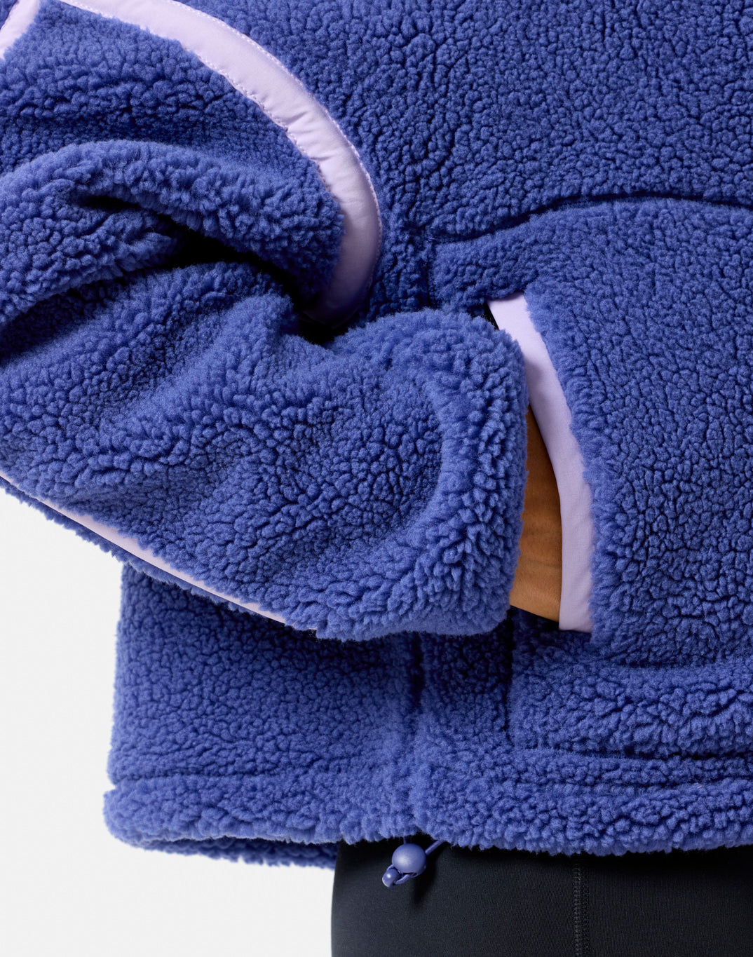 Industry Fleece Half Zip (Violet Smoke)