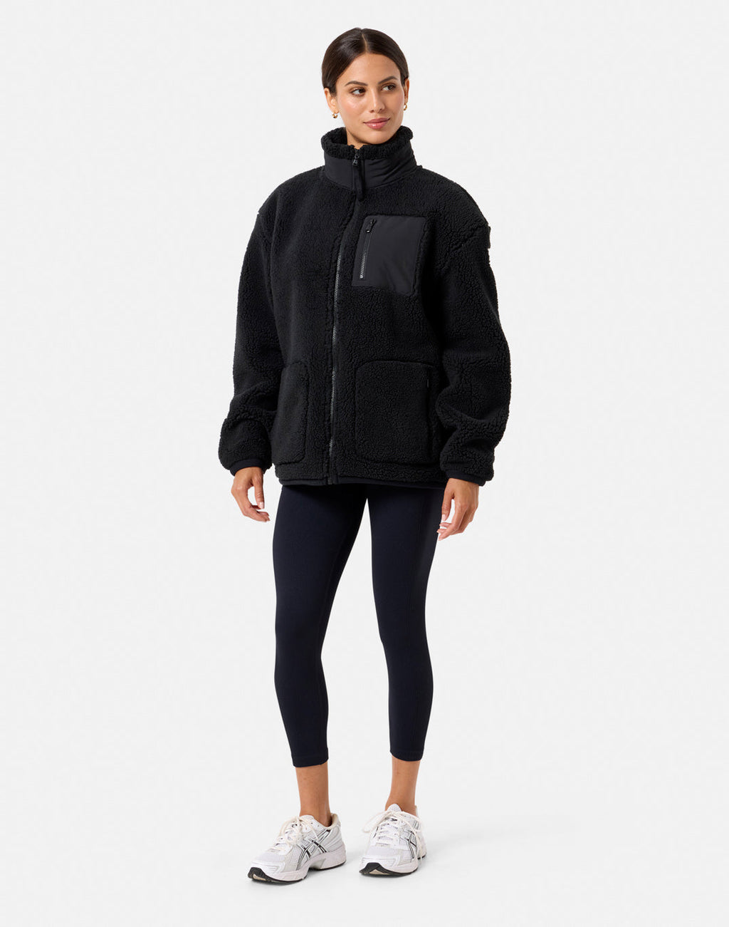 Unisex Industry Fleece Jacket (Black)