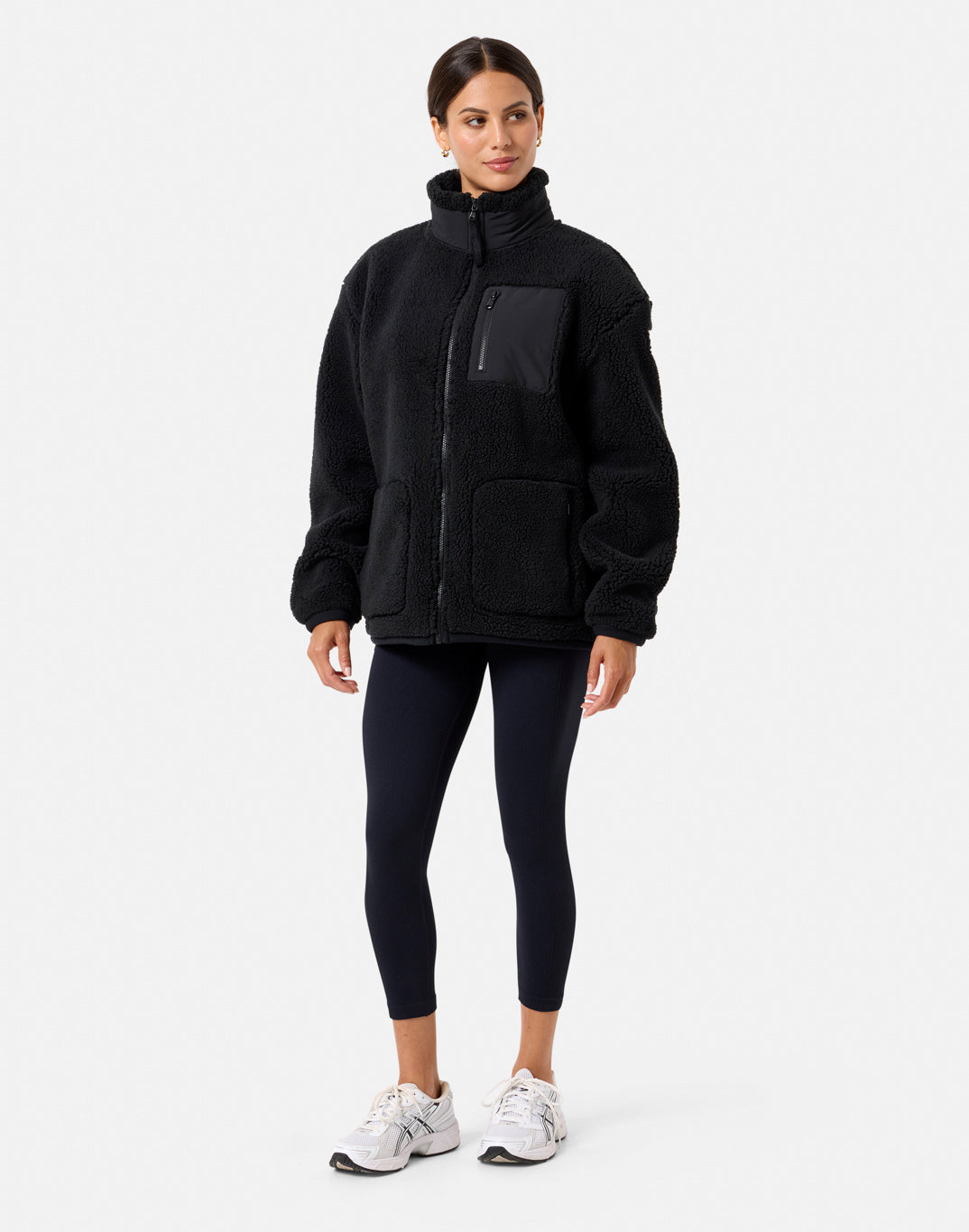 Unisex Industry Fleece Jacket (Black)