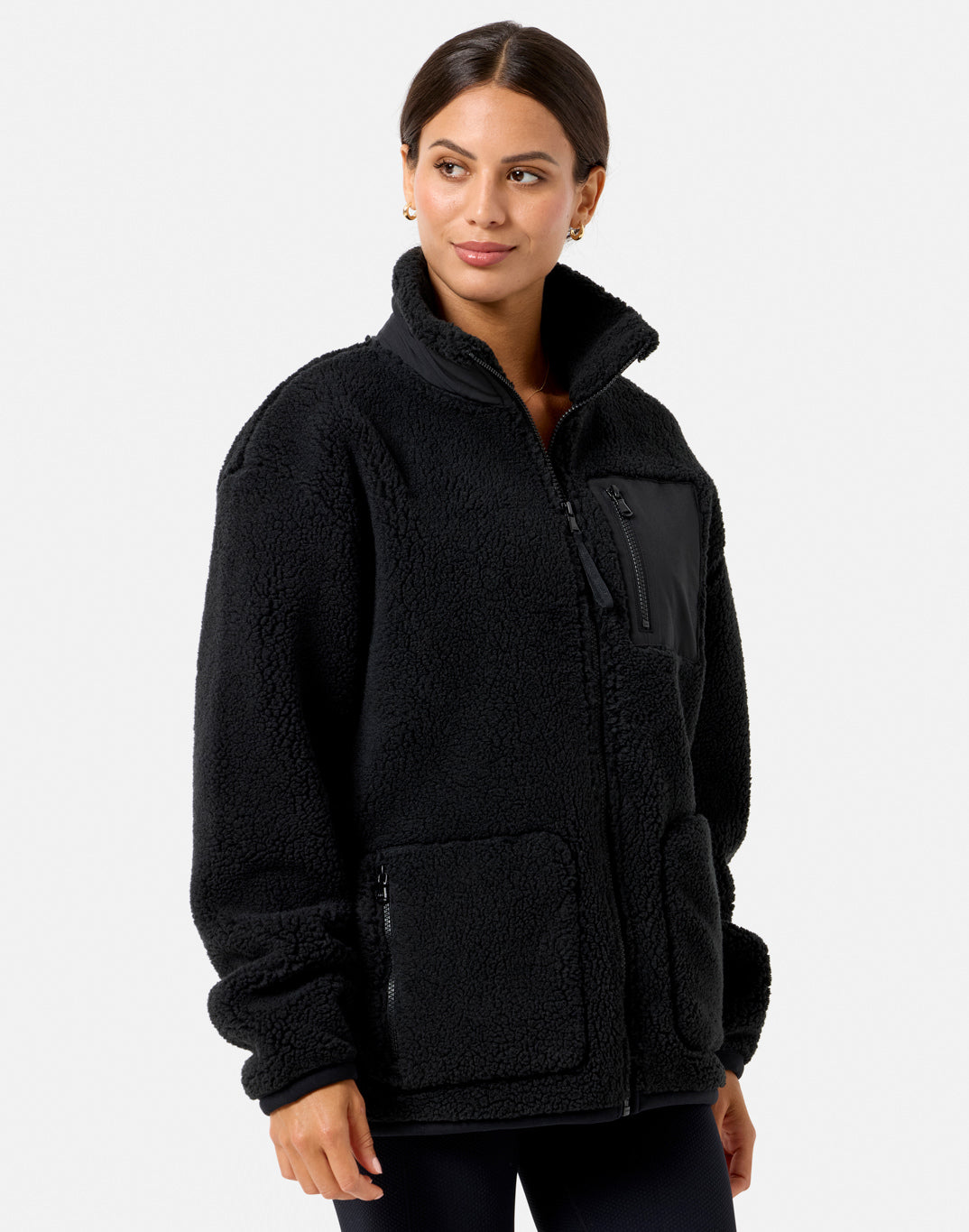 Unisex Industry Fleece Jacket (Black)