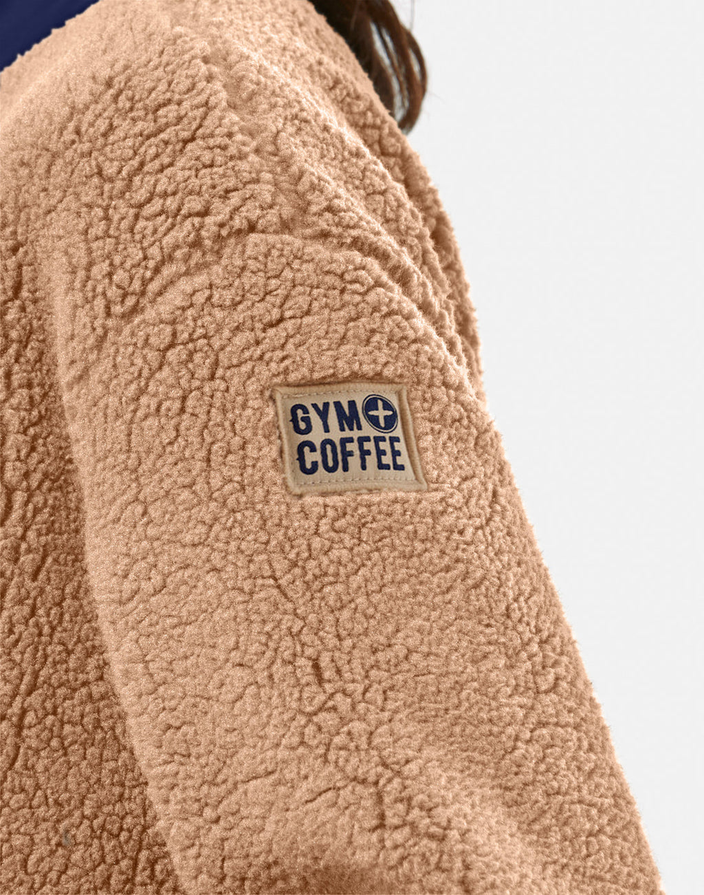 Mens Industry Fleece Jacket (Sandstone)