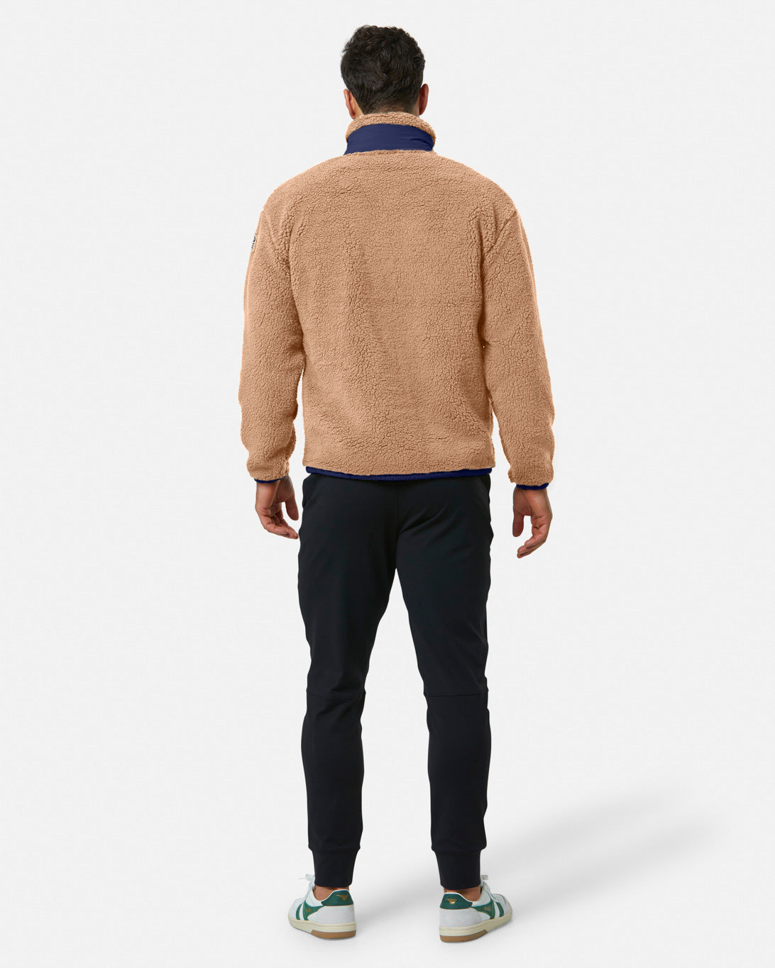 Mens Industry Fleece Jacket (Sandstone)