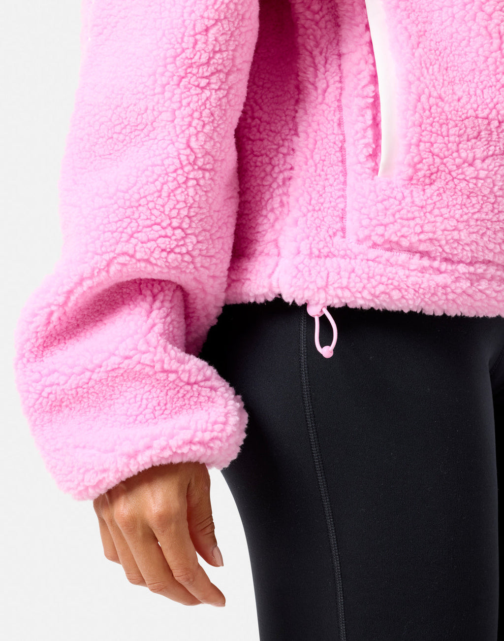 Industry Fleece Half Zip (Cotton Candy)