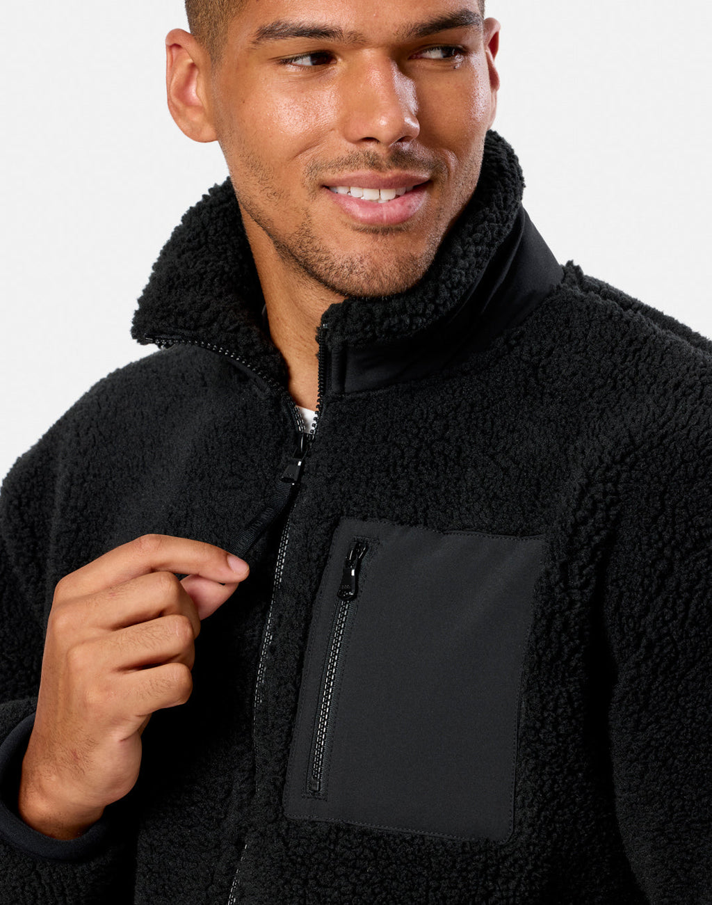 Unisex Industry Fleece Jacket (Black)