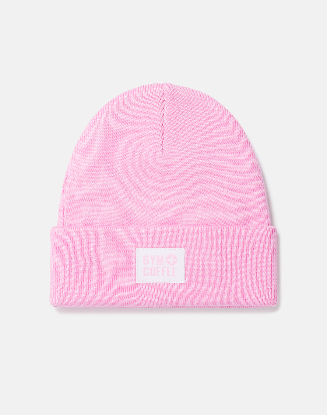 Gym+Coffee Knit Beanie (Cotton Candy)