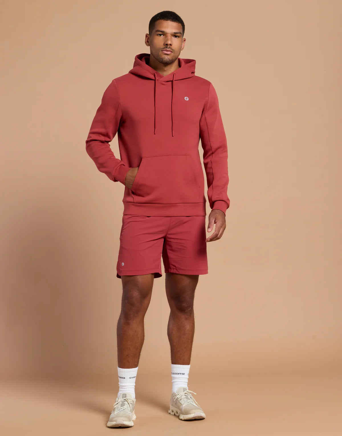 Mens Relentless Hoodie (Rust)