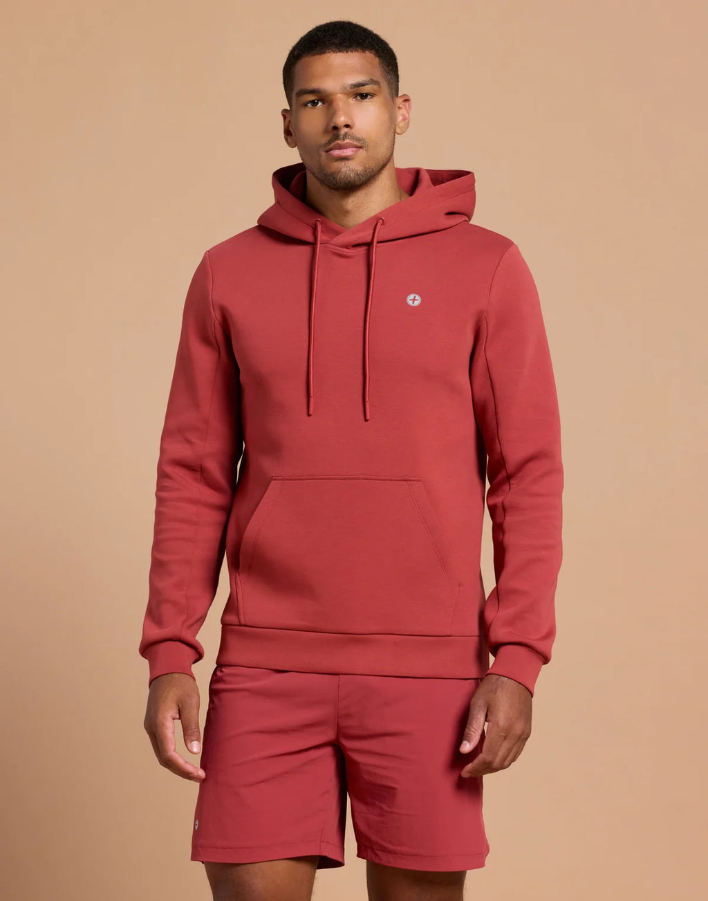 Mens Relentless Hoodie (Rust)