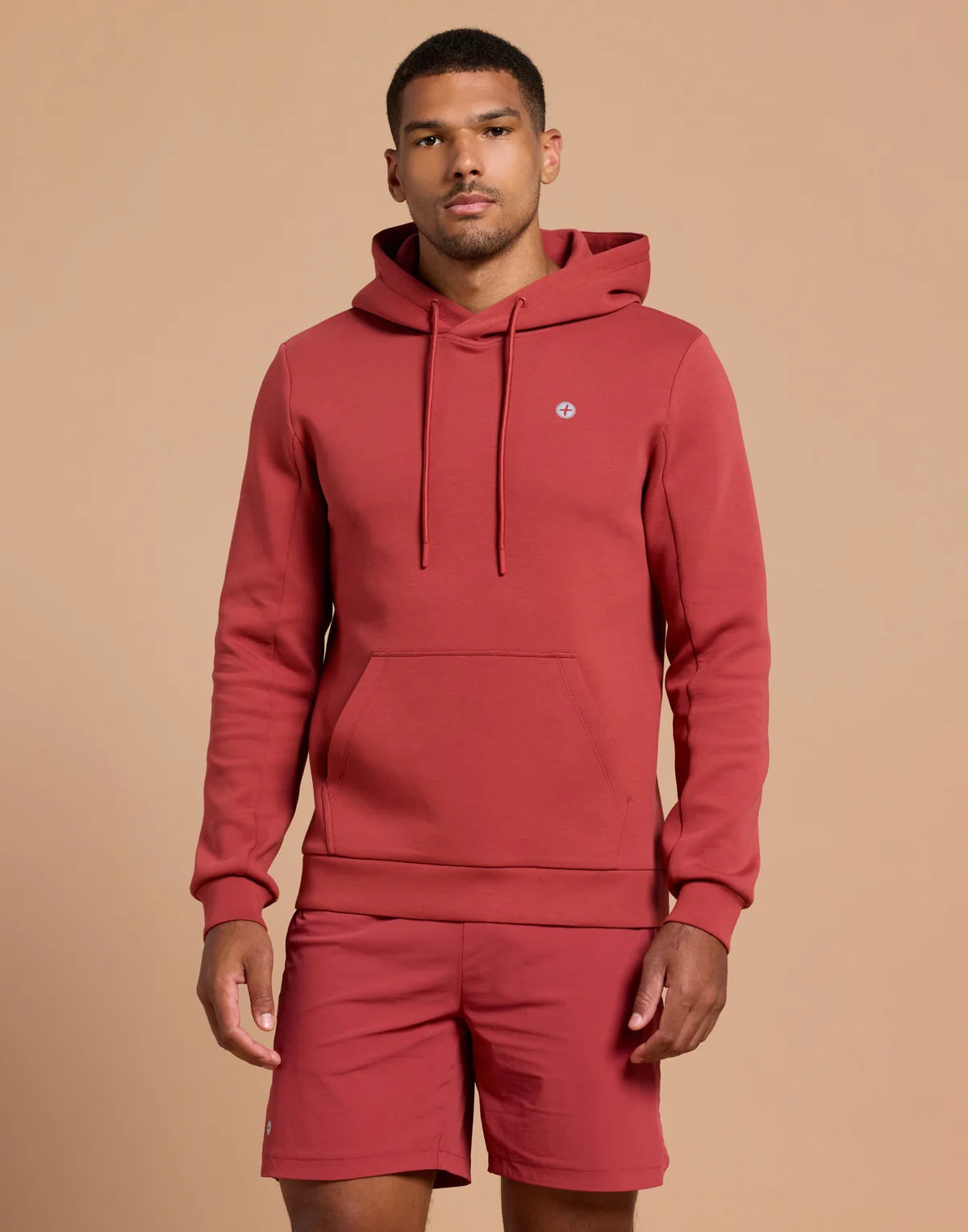 Mens Relentless Hoodie (Rust)
