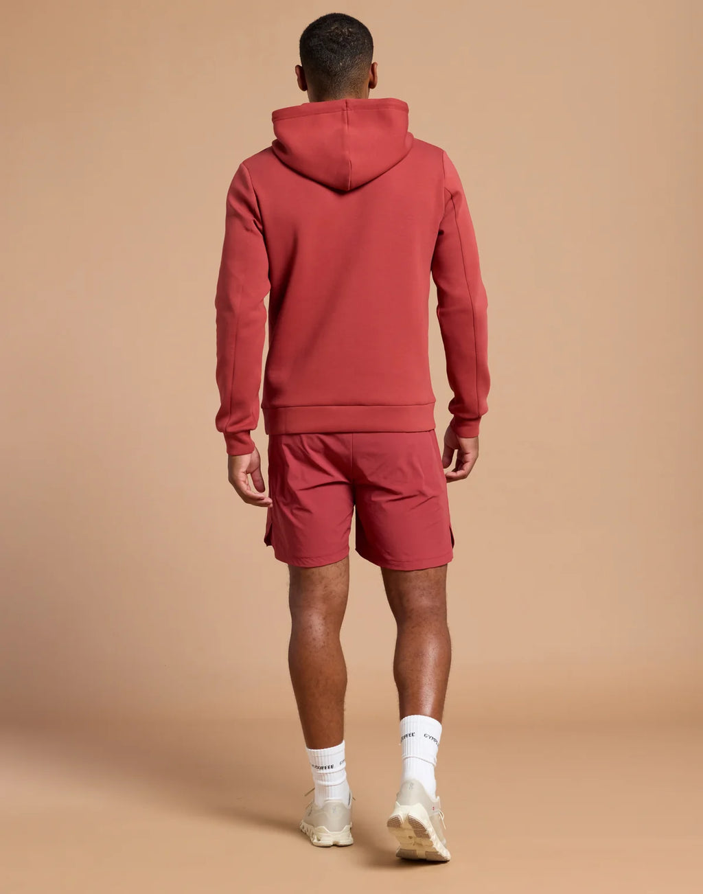 Mens Relentless Hoodie (Rust)