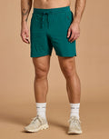 Mens Relentless 7" Shorts (Green)