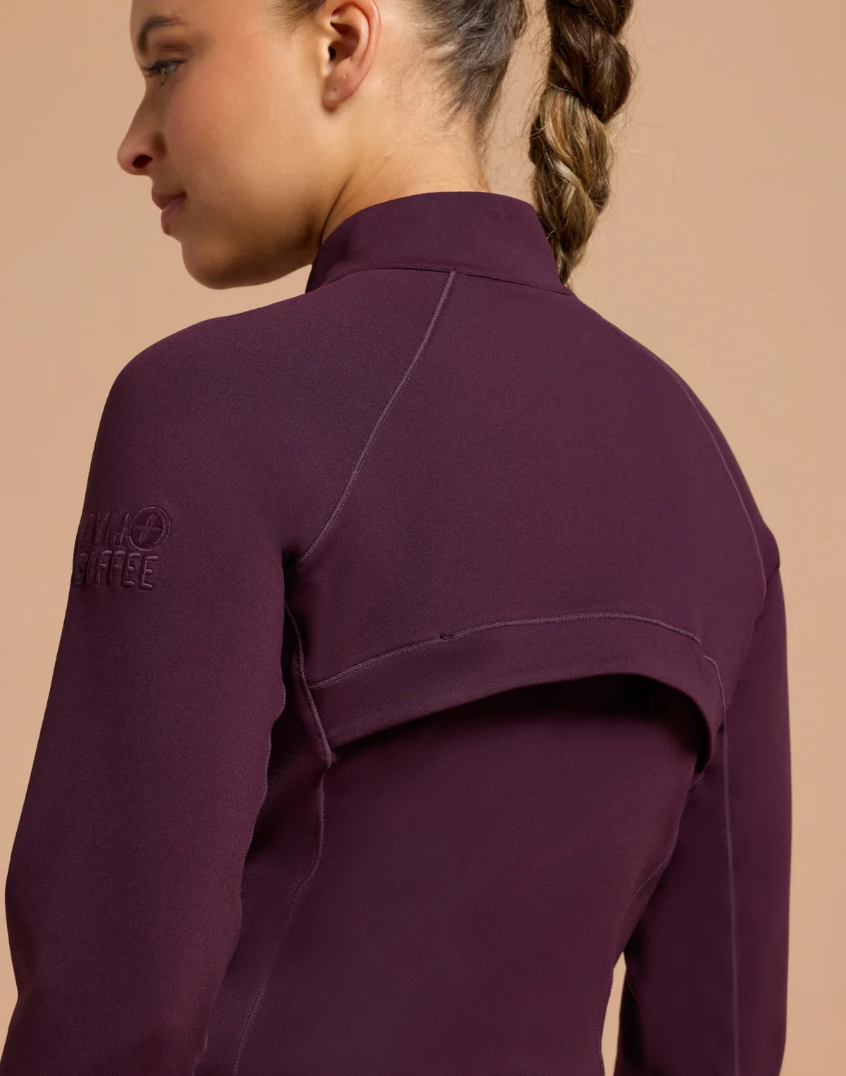Womens Relentless Full Zip (Grape Noir)
