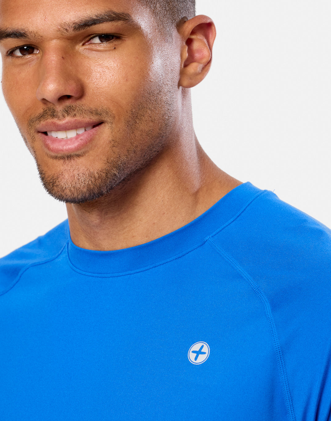 Mens Relentless Tee (Azure Blue)