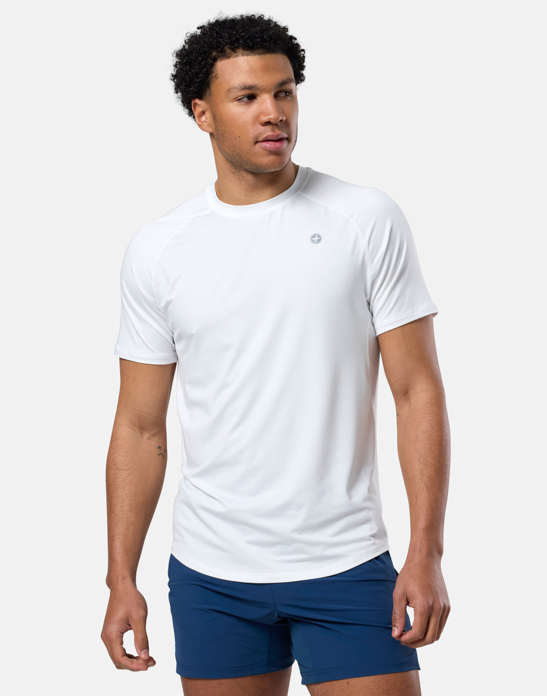 Mens Relentless Tee (White)