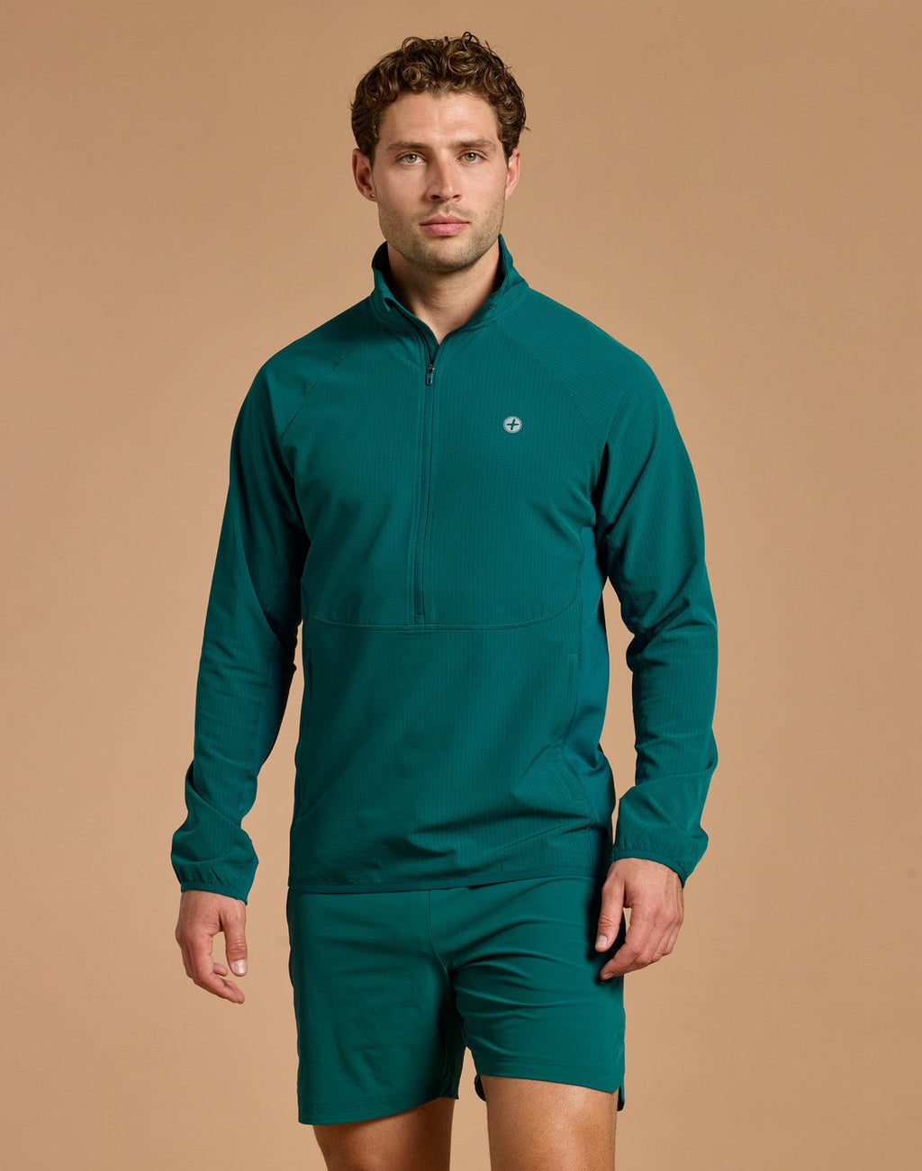 Mens Relentless Train Midlayer (Green)
