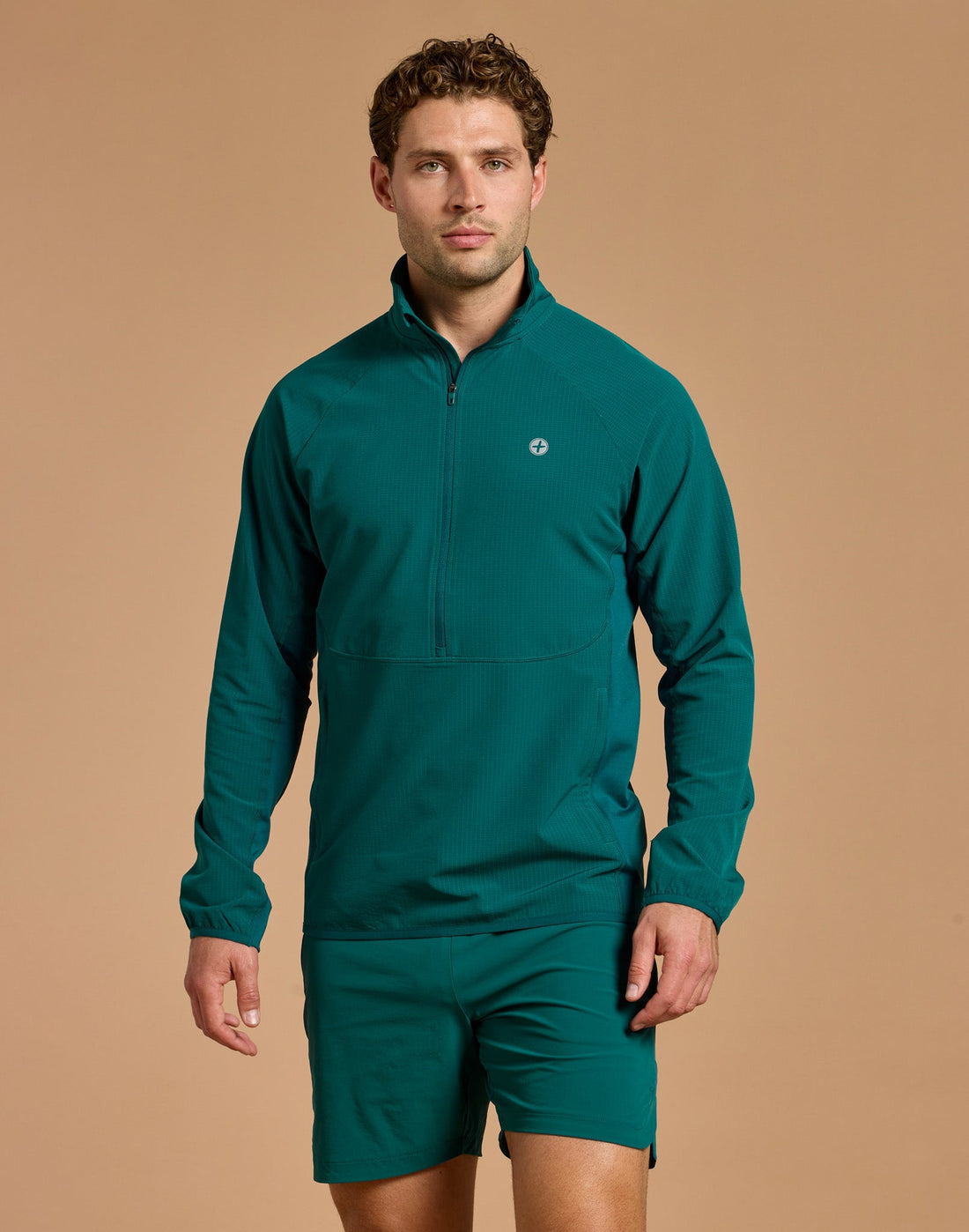 Mens Relentless Train Midlayer (Green)