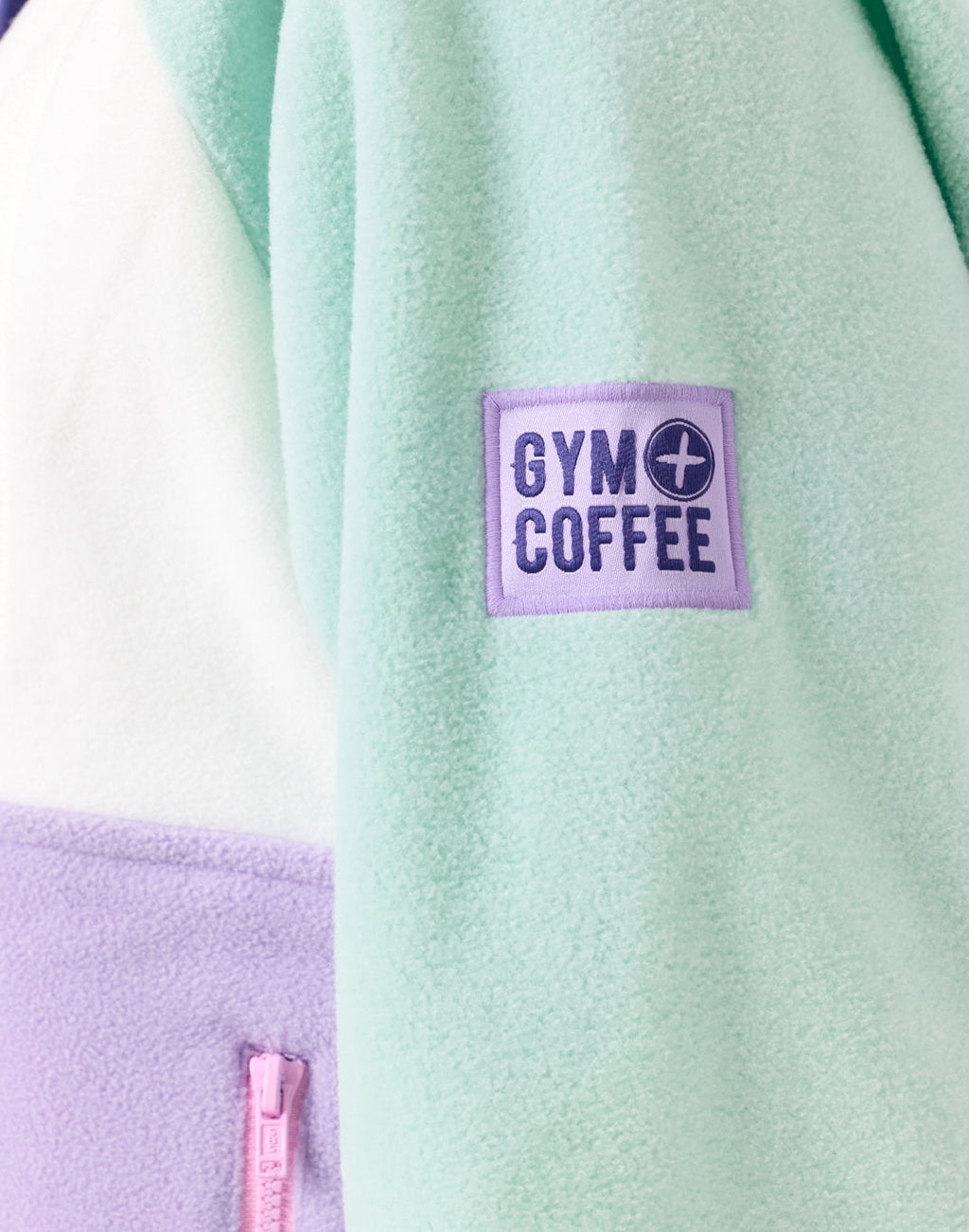 Snap Polar Fleece (Lilac Mint)