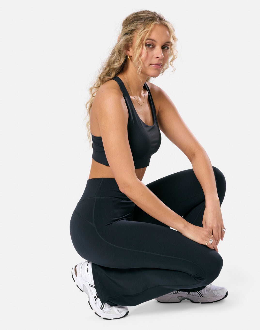 Womens Soft Motion Flares (Black)